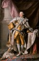 El rey Jorge III con el traje de coronación Allan Ramsay Retrato Clasicismo
